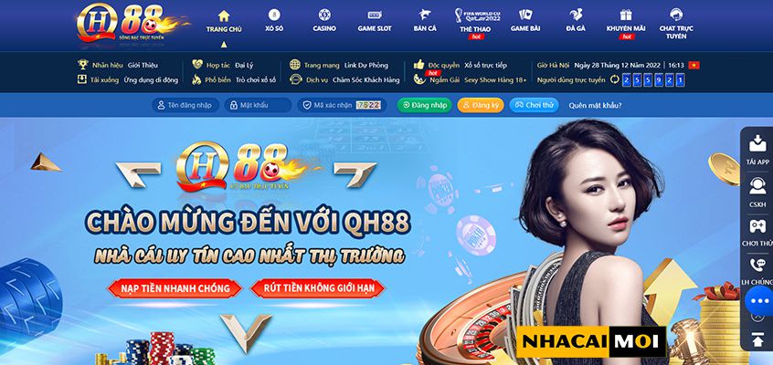 Hướng dẫn cách nạp tiền vào tài khoản trên trang web game 88Online - 88Online