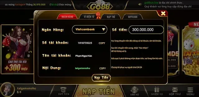 Vin77 cung cấp cho trò chơi một hệ thống phần thưởng vô cùng hấp dẫn - Vin77