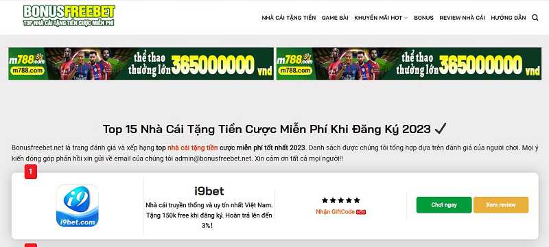 I9bet Prestige Booker, một công ty hàng đầu tại Việt Nam - I9bet
